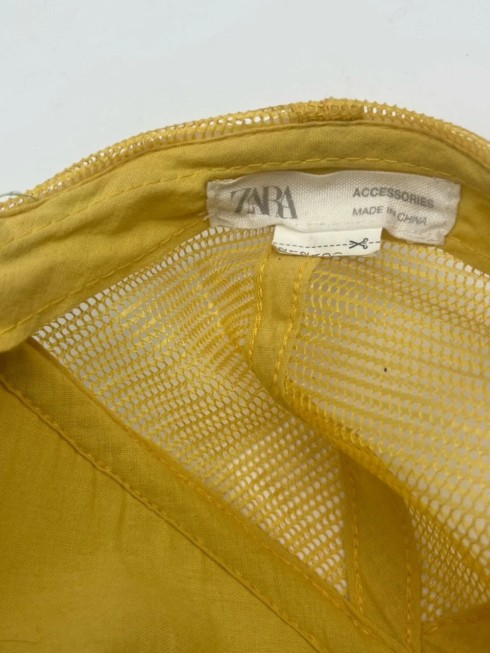 Zara Kids Adventure Trucker Hat - Yellow, Cream & Green